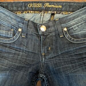 GUESS Premium Low Rise Women's Blue Jeans Size 26